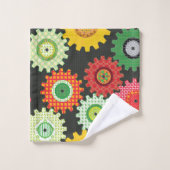 Engrenages Motifs (Gant de toilette)