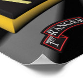 Enhanced 75e Ranger Regiment Design Logo Poster (Hoek)
