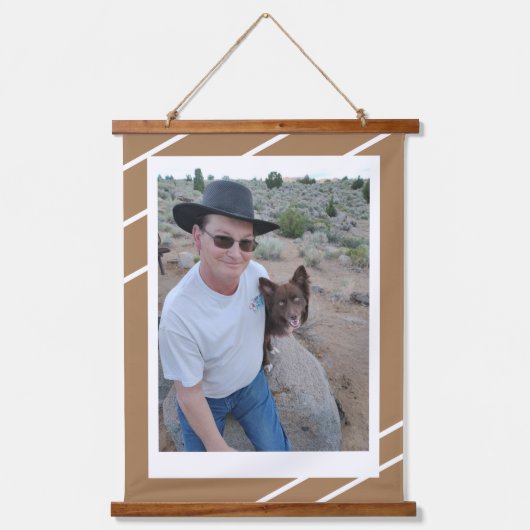 Enhanced Wood Topped Wall Tapestry Hangend Wandkleed (Voorkant)