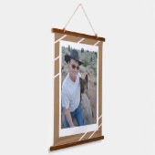 Enhanced Wood Topped Wall Tapestry Hangend Wandkleed (Gebogen)