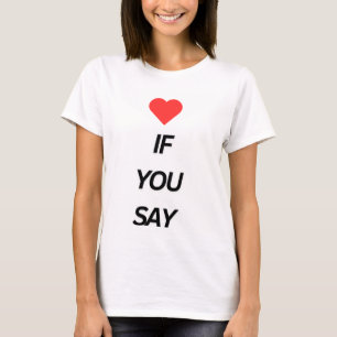 Enhyphen "als je zegt" T-shirt