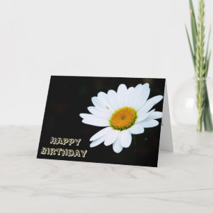 Enige Daisy Birthday Card Kaart