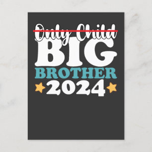 Enige kind Big Brother 2024 gepromoveerd naar Uitnodiging Briefkaart