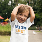 Enige Kind Energie Zwangerschapsaankondiging Grap Kinder Shirts