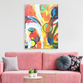Enigma 18 x 24 Toile encadrée (Insitu(Salon))