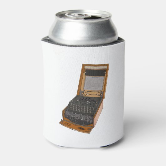 Enigma Machine Blikjeskoeler (Blikje Achterkant)