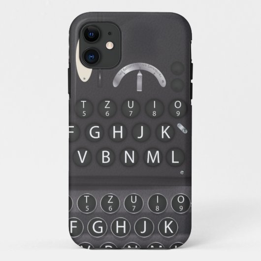 Enigma Machine Case-Mate iPhone Case (Achterkant)
