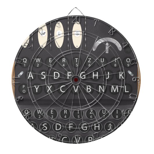 Enigma Machine Dartbord (Voorkant)