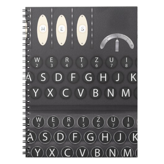 Enigma Machine Notitieboek (Voorkant)