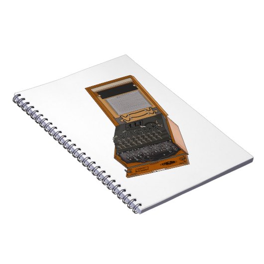 Enigma Machine Notitieboek (Rechterzijde)