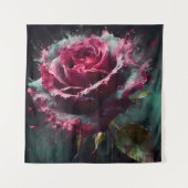 Enigmatic Baccara-Roos Wandkleed (Voorkant)