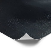 Enigmatic Bridge te midden van mistige reflecties Poster (Hoek)