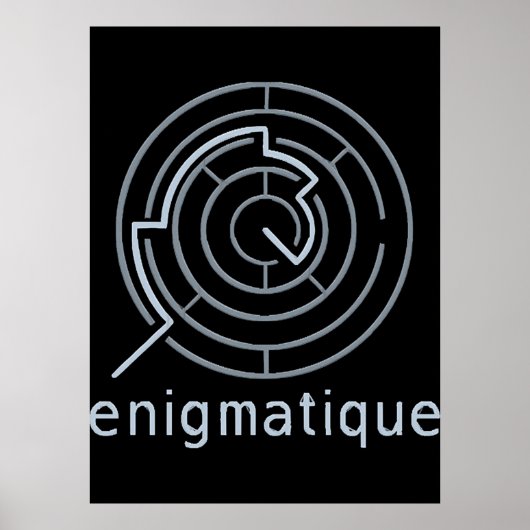 Enigmatique Podcast schemerzone Poster (Voorkant)