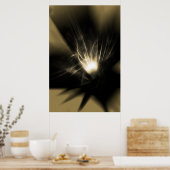 Enigmatisch licht poster (Keuken)