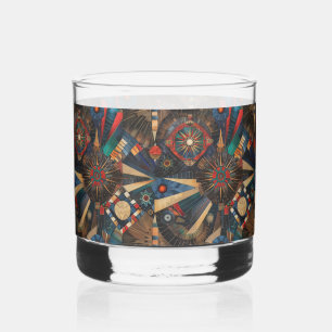 Enigmatische marine "Ancient Indigenous Chronicles Whisky Glas