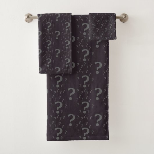 Énigme point d'interrogation puzzle gris (En situation)