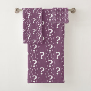 énigme point d'interrogation puzzle mauve