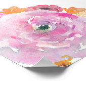 Enigszins 'One Birthday Poster' Poster (Hoek)