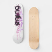 Enjing Board: Roze voor de dames Skateboard (Voorkant)