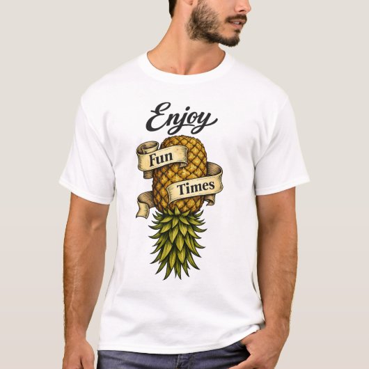 Enjoy Fun Times - T-Shirt (Voorkant)