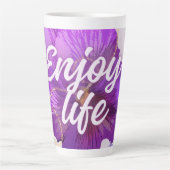 ENJOY THE Life Latte Mok (Voorkant)