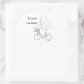 Enjoy the Ride: Minimalist DAILYMIEN  Sticker  (Sac)