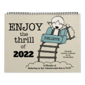 Enjoy the Thrill of 2022 (Large) Calendar Kalender (Hoes)