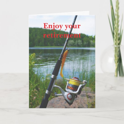 Enjoy your retirement. kaart (Voorkant)