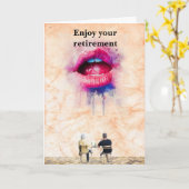 Enjoy your retirement. kaart (Gele Bloem)