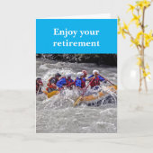 Enjoy your retirement. kaart (Gele Bloem)