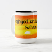 Enjoyed cruising in The Bahamas Mug (Devant gauche)