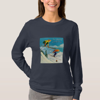 Enjoying ski t-shirt