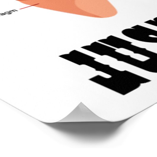 Enkel ademhalingsstelsel (ademhalingsstelsel) poster (Hoek)