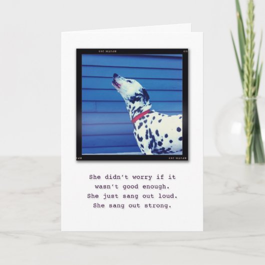 Enkel bent u kaart (Voorkant)