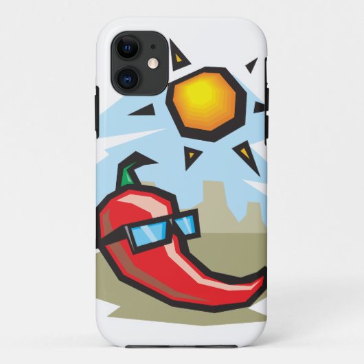 enkel chillin chili pepper Case-Mate iPhone case (Achterkant)