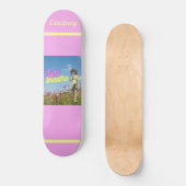 Enkel de  Engel breken Persoonlijk Skateboard (Voorkant)