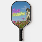 Enkel de  Engel verbreken veranderde Kunst Pickleball Paddle (Achterkant)