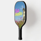 Enkel de  Engel verbreken veranderde Kunst Pickleball Paddle (Links)