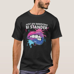Enkel een innocent baisse bisexual Pride Bisexua T-shirt