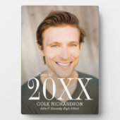 Enkel een tijdloze EDITABLE KLEURENSCHAP Afstudere Fotoplaat (voorkant)