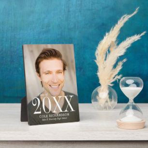 Enkel een tijdloze EDITABLE KLEURENSCHAP Afstudere Fotoplaat