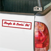 Enkel en liefdevol. bumpersticker (Op Truck)