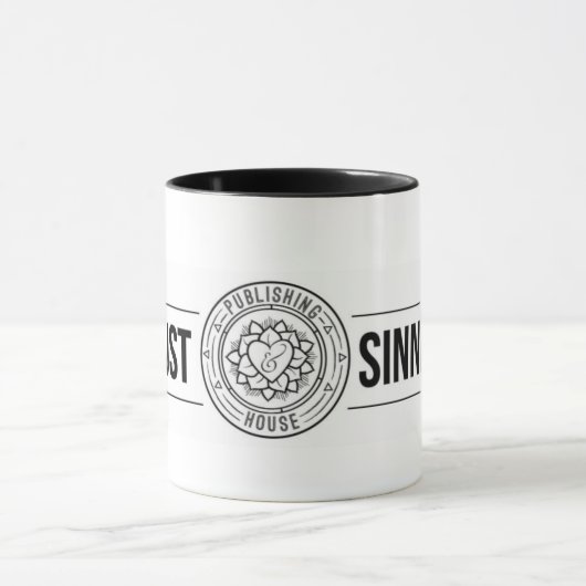 Enkel en Sinner het Publiceren Mok (Midden)