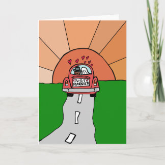 Enkel gehuwd aankondiging