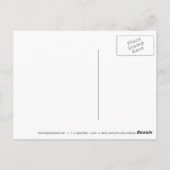 "enkel mijn type" briefkaart (Achterkant)