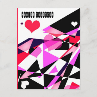 Enkel spoor naar liefde 1 Uitnodigingskaarten Kaart