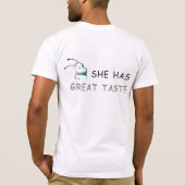 enkel t-shirt (Achterkant)