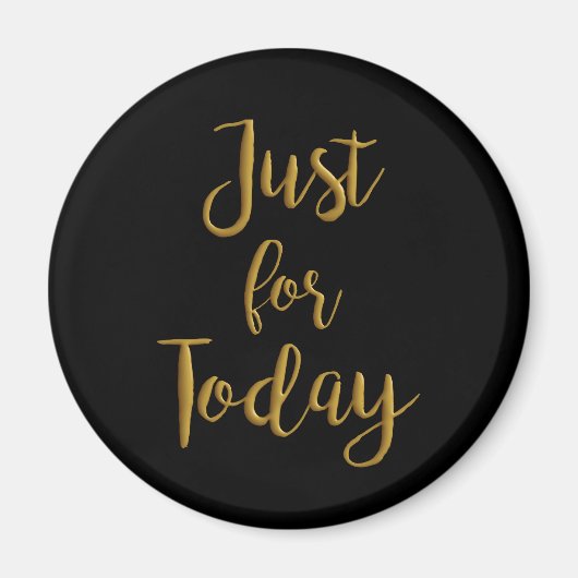 Enkel voor gouden prijsopgave AA NA 12 stappen her Magneet (Voorkant)