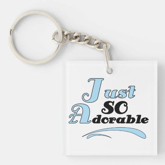 Enkel zo Schattig Sleutelhanger (Voorkant)