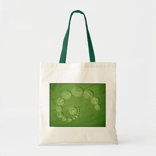 Enkele Julia Crop Circle Tote Bag (Voorkant)